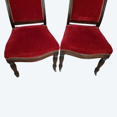 Restoration period mahogany living room