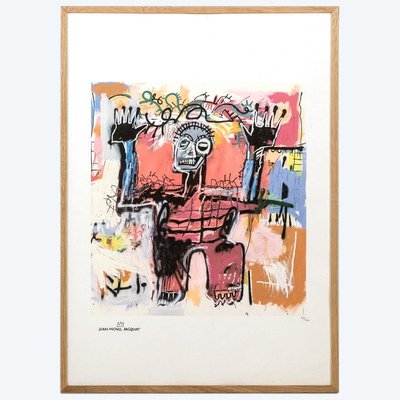 Jean-Michel Basquiat. Serigrafia a colori numerata. Anni '90 LS6633M84/1