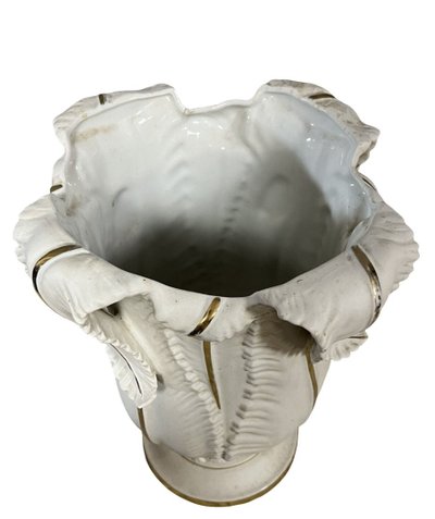 Albert Laurent Limoges: large vase entitled "The Seaweed," Art Deco period