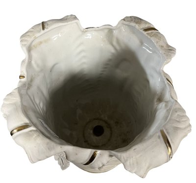 Albert Laurent Limoges: large vase entitled "The Seaweed," Art Deco period