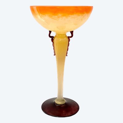 SCHNEIDER Charles : calice de  la série «  bijoux » entre 1922 et 1926