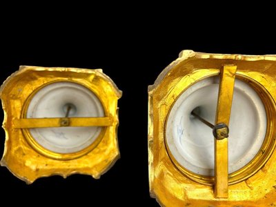 Großes Paar Vasen Aus Sèvres-Porzellan "Stempel Château Des Tuilerie "xixe