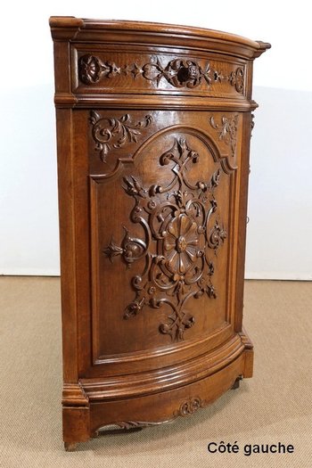Property sideboard in Oak, Louis-Philippe style - End of XIXth century