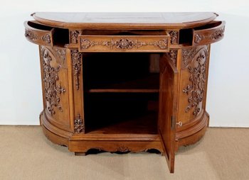 Property sideboard in Oak, Louis-Philippe style - End of XIXth century