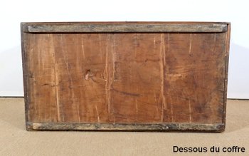 Baule da viaggio in mogano - seconda metà del XIX secolo