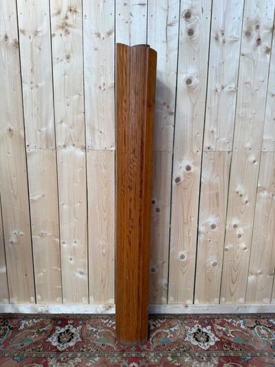 Slatted screen – Baumann style – 1950s – Solid pine