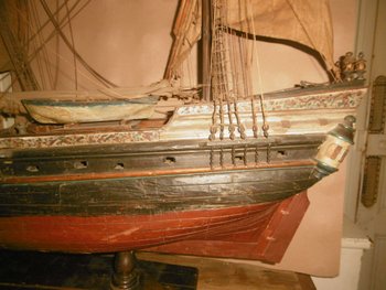 Maquette de voilier 19ème