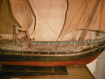Maquette de voilier 19ème