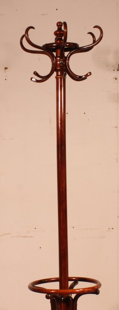 Appendiabiti a pappagallo, Art Nouveau, noto come Thonet