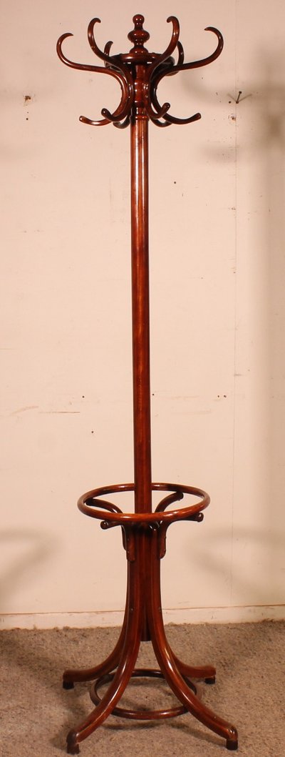 Appendiabiti a pappagallo, Art Nouveau, noto come Thonet