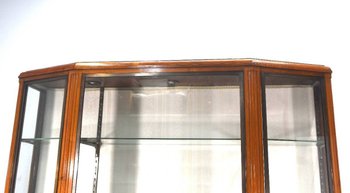 Showcase In Mahogany And Bronze Art Deco 3 Doors