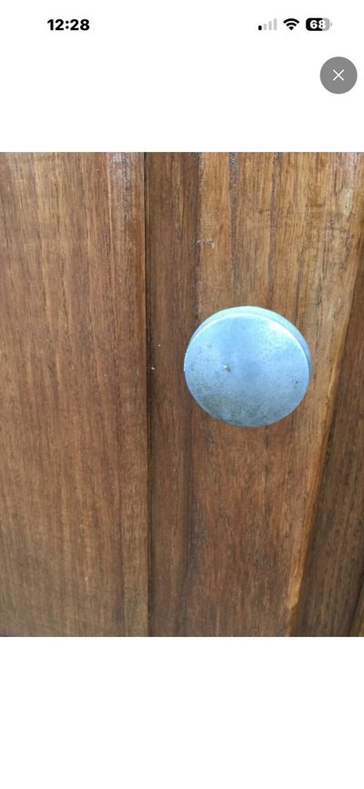 Mado Sideboard aus massiver Eiche – französischer Haushaltsstil der 1950er Jahre