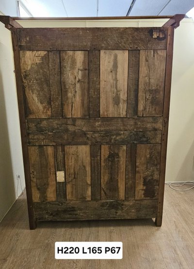 Louis XV period cabinet in solid walnut