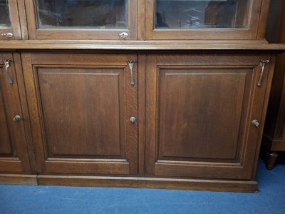 Libreria da negozio molto grande in rovere - fine XIX secolo, Napoleone III