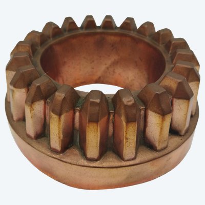 Antique copper cake mold, display item, folk art, collectible