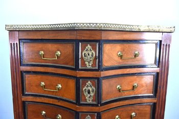 Semainier Louis XVI à 8 Tiroirs En Acajou