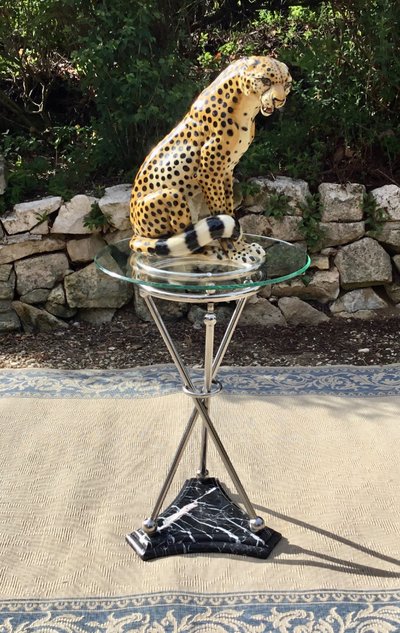 Ceramic cheetah by Ronzan