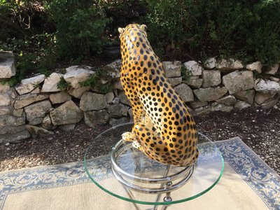 Ceramic cheetah by Ronzan