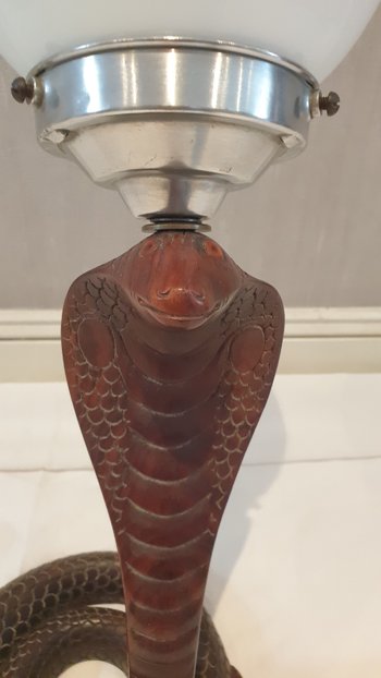 Cobra lamp circa 1930