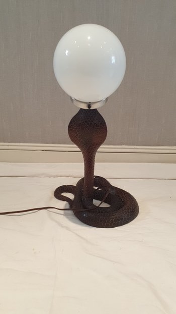 Cobra lamp circa 1930