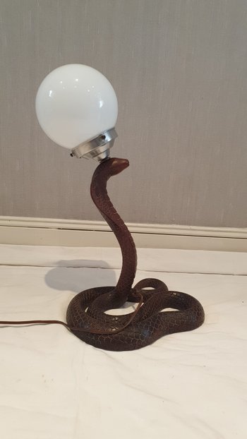 Cobra lamp circa 1930