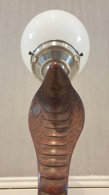 Cobra lamp circa 1930