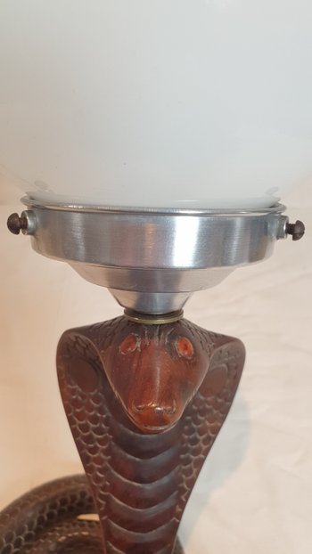 Cobra lamp circa 1930