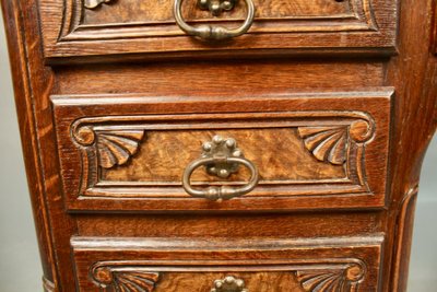 Double-sided pedestal desk