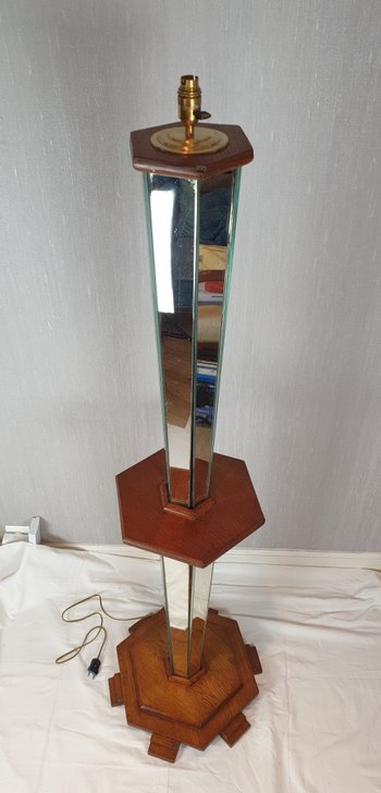 Lampadaire à parclose circa 1930