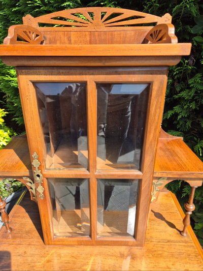 Art Nouveau parlor cabinet