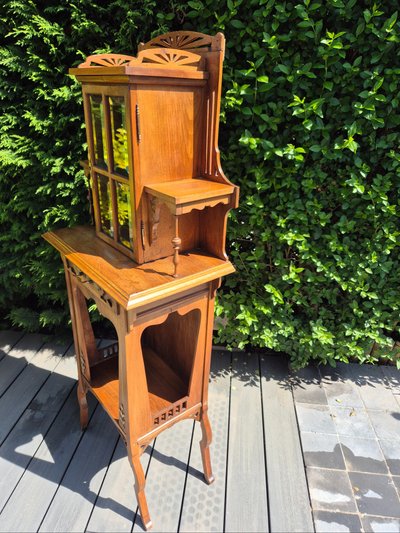 Art Nouveau parlor cabinet