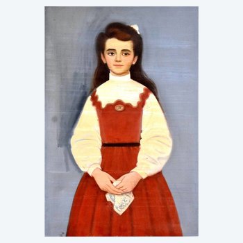 Peinture Acrylique époque XXème Rudolf Kundera école Tchèque