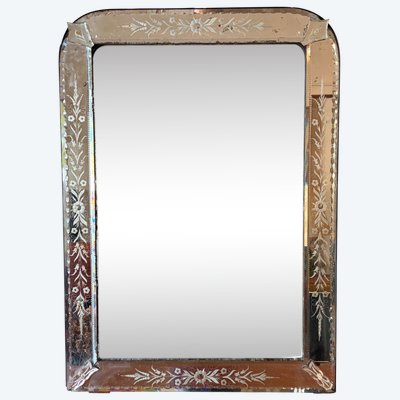 MURANO MIRROR NAPOLEON 3.