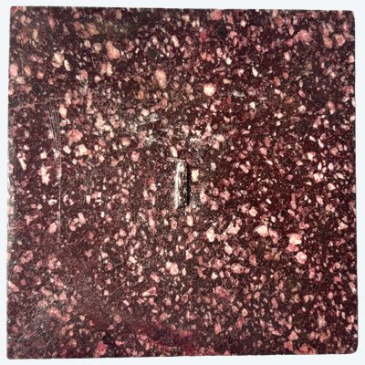 Square plaque in Egyptian imperial porphyry