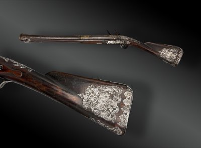 SILEX TROMBLON, ORIENTAL MARKET, MARKED CONSTANTINOPLE Europe early 19th century