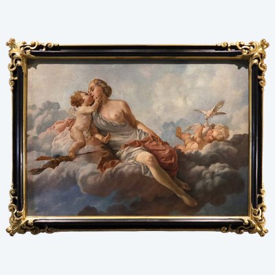 Vénus et Cupidon, Noël Hallé (Paris, 1711 - 1781)