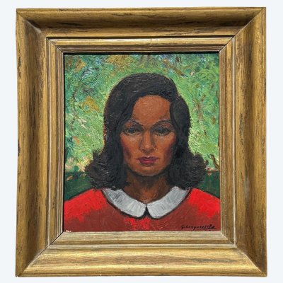 Portrait Of Georges Longueville ( 1896 - 1989 )
