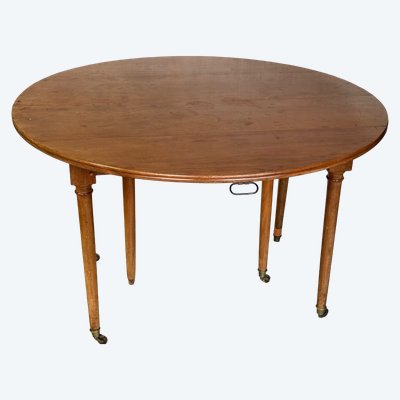 Runder Tisch Mahagoni blond