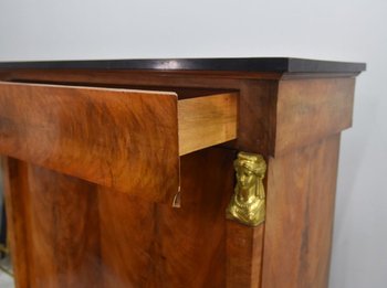Segreteria in mogano fiammato stile Impero del XIX secolo
