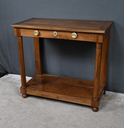Console de Propriété en Noyer, époque Empire  - Début XIXe