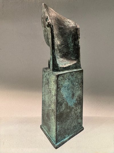 Bronzeskulptur Igor Mitoraj "Tindaro" Männerbüste
