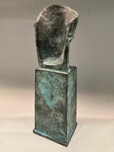 Bronzeskulptur Igor Mitoraj "Tindaro" Männerbüste