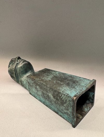 Bronzeskulptur Igor Mitoraj "Tindaro" Männerbüste