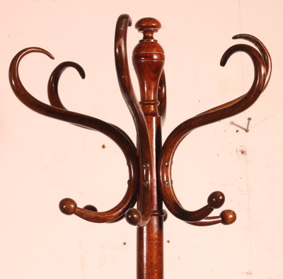 Porte Manteau perroquet, Art Nouveau, dit Thonet