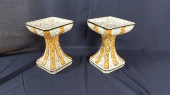 Pair of empty pocket cups circa 1930