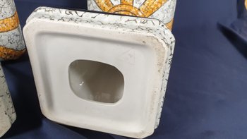 Pair of empty pocket cups circa 1930