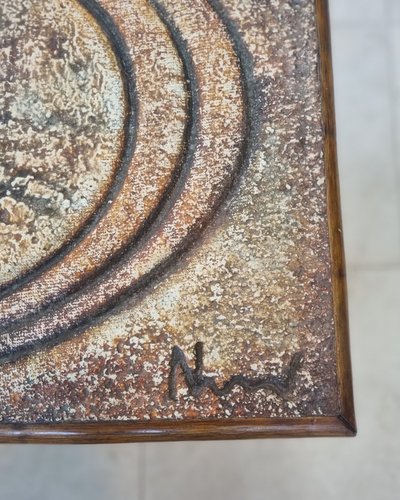 Table Basse Vallauris Pierre de lave