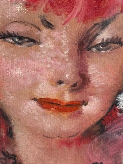 Jean Gabriel Domergue Gemälde Porträt