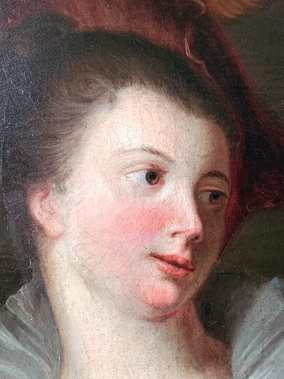 Dame de qualité- entourage A Grimou (1678/1733)