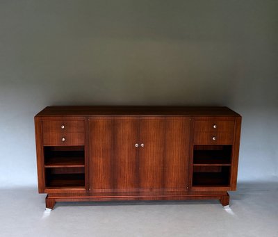 Art-Deco-Epoche Enfilade Buffet, Jules Leleu zugeschrieben